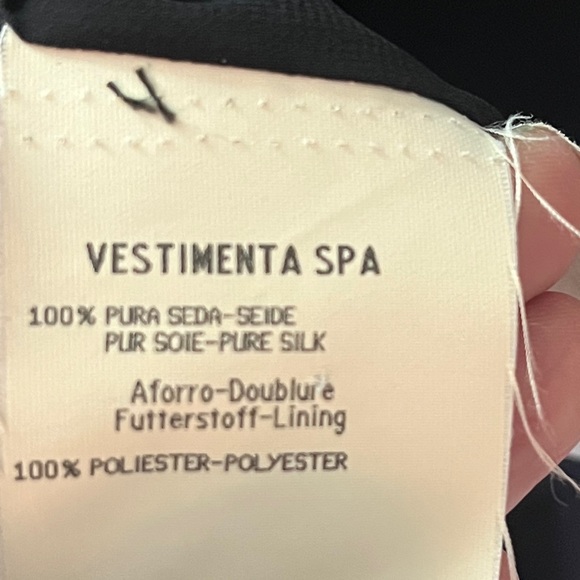 Vintage Giorgio Armani Black Silk Formal Gown - Picture 13 of 13